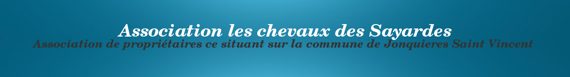 Association les chevaux des Sayardes